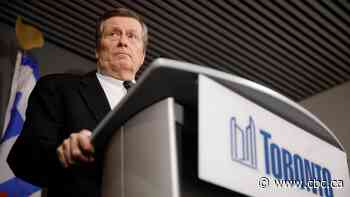 Toronto mayor provides update on COVID-19