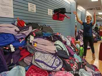 Ottawa charity providing backpacks of school supplies puts out 'urgent appeal' for donations