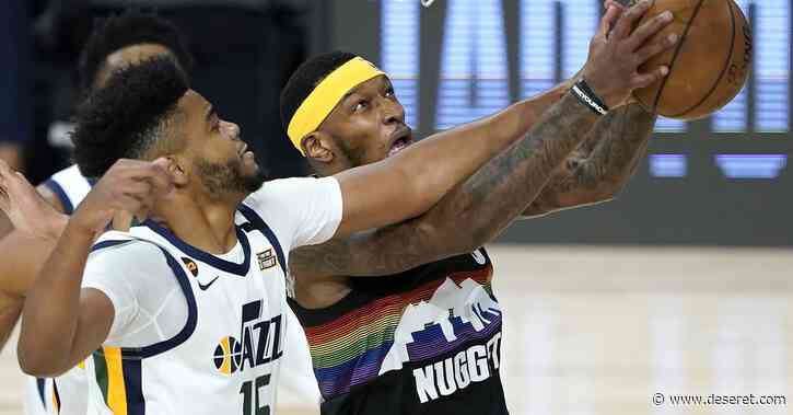 Live coverage: Utah Jazz trail Denver Nuggets 59-52 at end of first half in Game 1