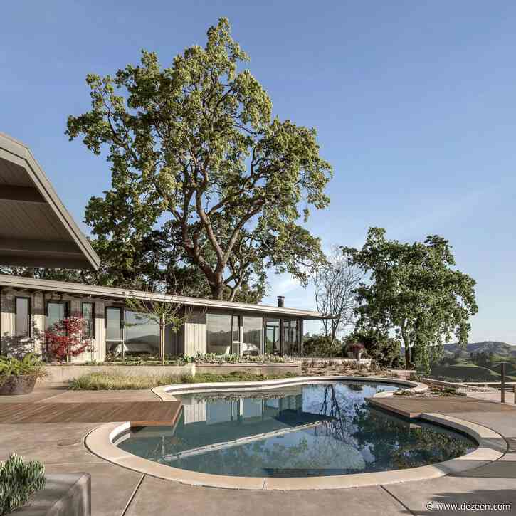 Renovated Californian house Ridgewood pays homage to its "flamboyant modernist" architect