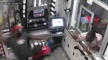 Wendy's Customer Rages Out and Climbs into Drive-Thru Window