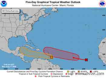 Atlantic disturbances have medium chance to develop