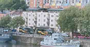 Why dozens of coaches passed through Bristol earlier today