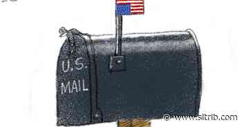 Bagley Cartoon: Postal Service in Distress