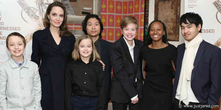 Angelina Jolie Dishes On How Her Children Are Helping Her Out in Quarantine
