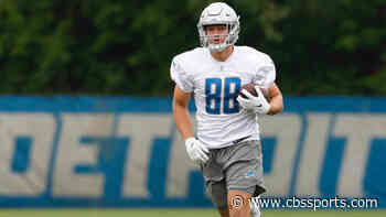 Lions' T.J. Hockenson says he still 'notices' his ankle injury, but claims he's improving every day