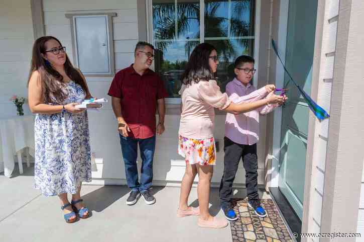 Three families welcomed home in Fullerton by Habitat for Humanity