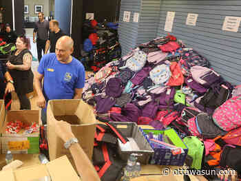 'URGENT APPEAL': Ottawa charity providing school supplies in backpacks urgently needs donations - Ottawa Sun
