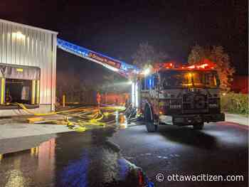 Heavy smoke in Russell Road commercial fire - Ottawa Citizen
