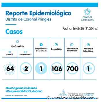 Falleció un paciente con coronavirus en Coronel Pringles - La Voz del Pueblo