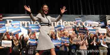 Alexandria Ocasio-Cortez and Republican John Kasich trade barbs before they both speak at the Democratic convention