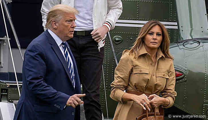 Melania Trump Pulls Hand Away from President Trump Yet Again - See Viral Video