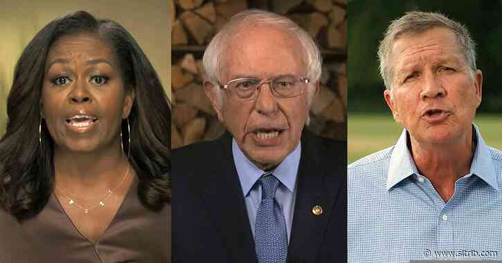 Dems put divides aside, rally behind Biden at convention