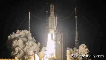 Ariane 5 Rocket Launches 3 Spacecraft Into Orbit From Europe’s Spaceport in French Guiana