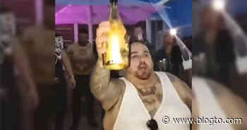 Video shows Cabana bar patrons throwing expensive booze into Toronto Harbour - blogTO