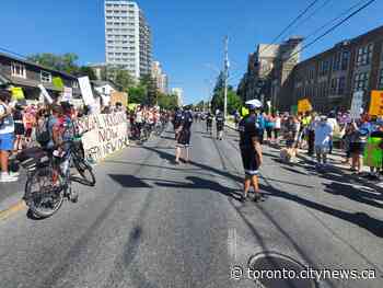Protestors clash over Toronto homeless housing project amid concerns of safety - CityNews Toronto