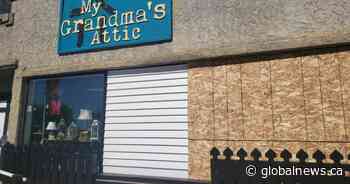 Edmonton business owner voices concerns about ongoing vandalism - Global News