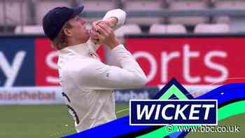 England v Pakistan: Mohammad Rizwan is last man out as hosts bowl Pakistan out for 236