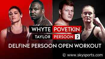 WATCH: Delfine Persoon media workout LIVE!