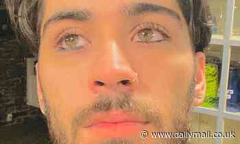 Zayn Malik sends fans wild as he breaks social media silence to post a mysterious teary-eyed selfie - Daily Mail