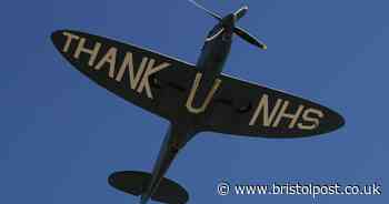 NHS Spitfire to fly over Bristol today - when to see it