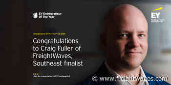 EY names FreightWaves’ Fuller as Entrepreneur Of The Year® 2020 Southeast Award Finalist - FreightWaves