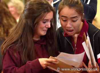 Support is at hand on GCSE results day in York