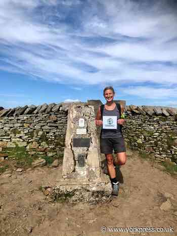 Selby artist 'thrilled' after conquering three peaks challenge for charity