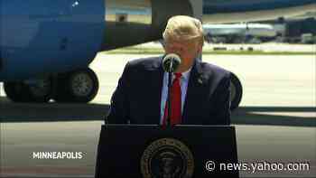 Trump counters Biden with law and order message