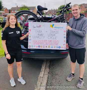 Rugby refs bike ride for Steve Prescott and Severn charities