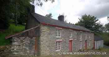 Remote row of cottages in need of renovation for sale at £200k