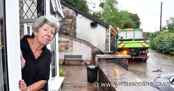 Clean-up begins after homes filled with water in flash floods