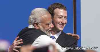 India ruling party denies preferential treatment by Facebook
