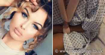 Woman left terrified after collarbone 'snapped in half' during attack