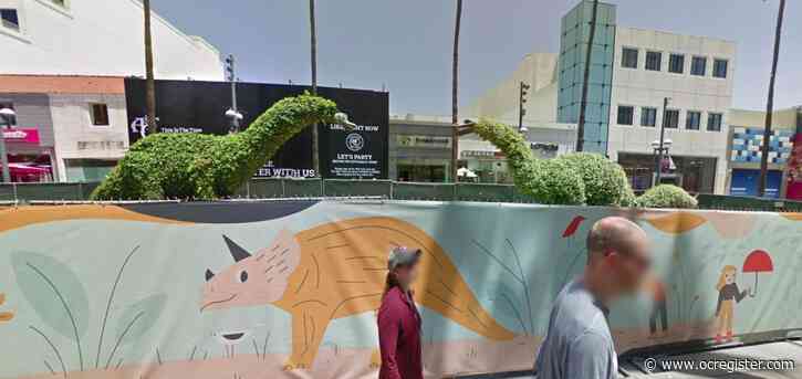 Rodents crawl out of Santa Monica dinosaur topiaries to freak out diners sitting outside, lawsuit alleges