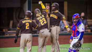 Fernando Tatis grand slam: Rangers pitcher, manager suspended for intentionally throwing at Manny Machado