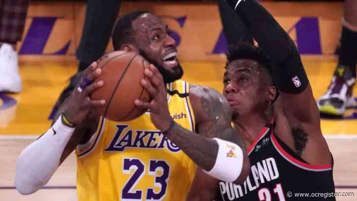 Highlights: Follow Lakers, Blazers video updates, social media reaction