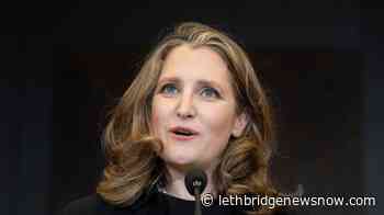 Cabinet glass ceiling shattered as Chrystia Freeland named finance minister - Lethbridge News Now