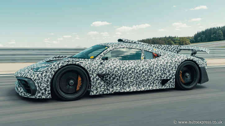 New 986bhp F1-engined Mercedes-AMG One hypercar hits the track