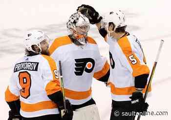 Hart, Flyers push Canadiens to the brink