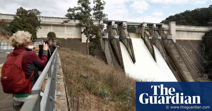 Sydney's Warragamba Dam water storage at full capacity – video