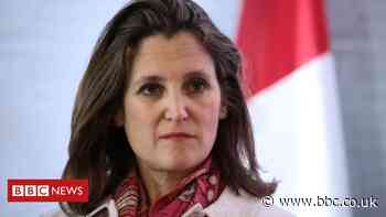 Chrystia Freeland named Canada's first female finance minister