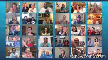 First night of virtual Democratic convention draws 19.7 million viewers on 10 U.S. TV networks