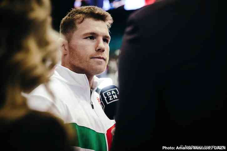 Canelo Alvarez vs. Avni Yildirim for vacant WBO 168-lb title