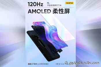 Realme X7, Realme X7 Pro Set to Launch on September 1, 120Hz AMOLED Display Teased