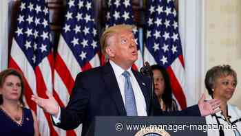 Donald Trump: USA sagen Handelsgespräche mit China ab
