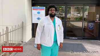 Louisiana man goes from hospital security guard to medical student - BBC News
