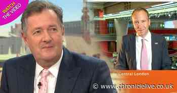 Piers Morgan's series of angry questions at 'smirking' Matt Hancock