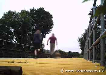 Firm takes action to deter walkers from trespassing on Sleights railway bridge