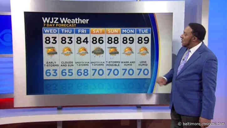 Maryland Weather: Heavy Rains Could Move Through Wednesday Morning